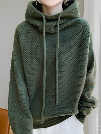 Roxane - Warmer, weicher Woll-Hoodie für Damen