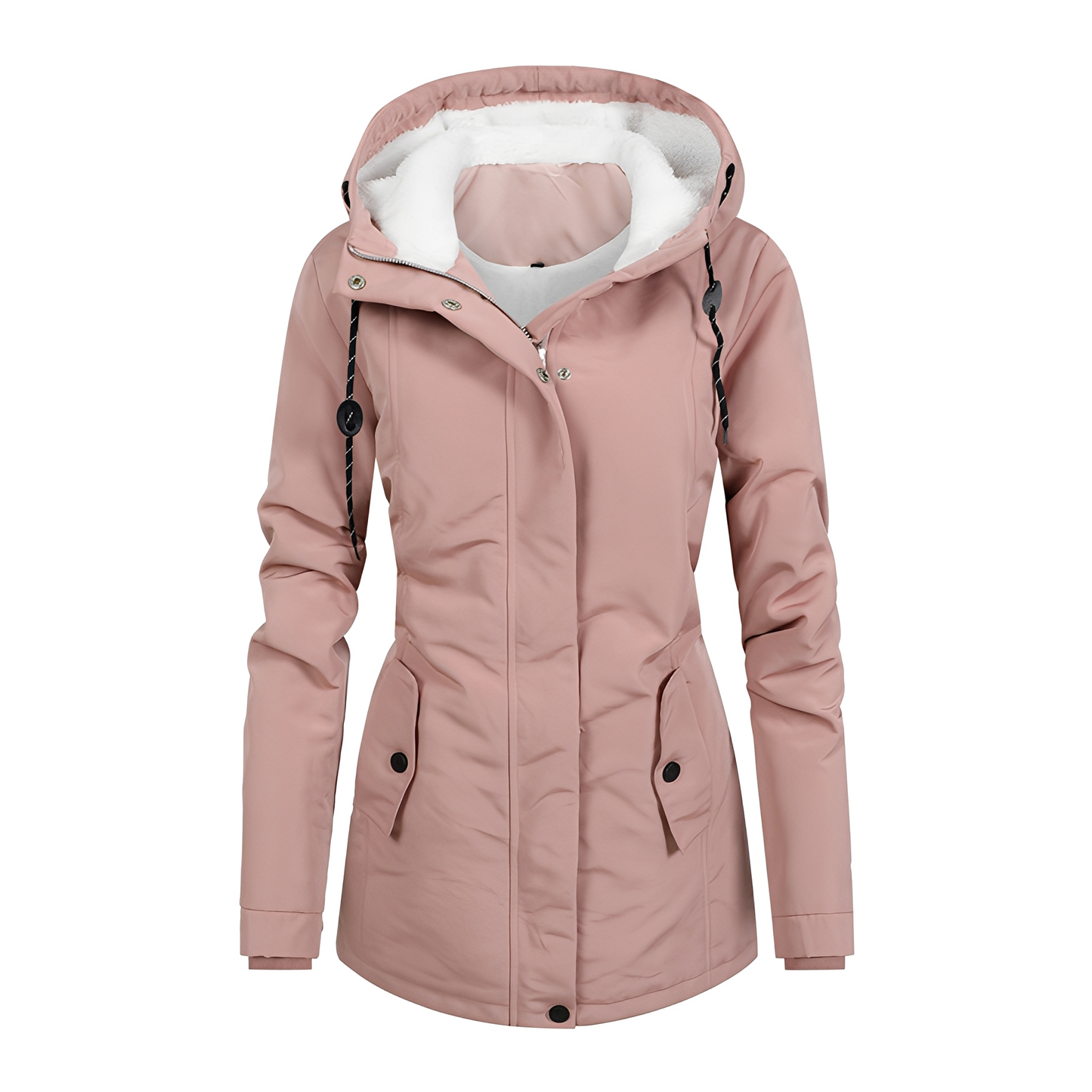 Hilary - Vielseitige Winterjacke mit Kapuze für Damen