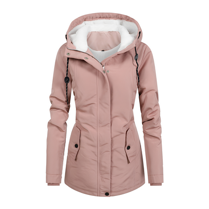 Hilary - Vielseitige Winterjacke mit Kapuze für Damen