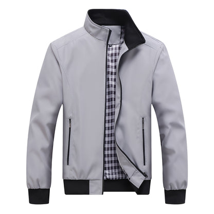 Terrence - Lässige, formelle, winddichte Jacke für Herren