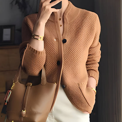 Madlyn - Eleganter Strickpullover aus Wolle für Damen