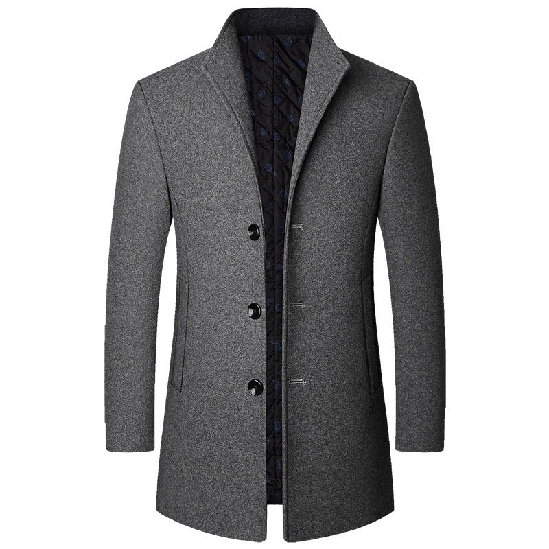 Colson - Eleganter langer Wollmantel für Herren