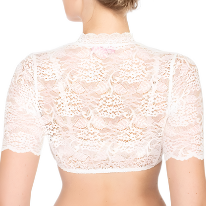 Daniella - Klassische Oktoberfest-Spitzenbluse für Damen