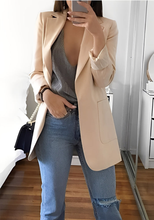 Stephanie - Stilvoller, schmal geschnittener Blazer für Damen