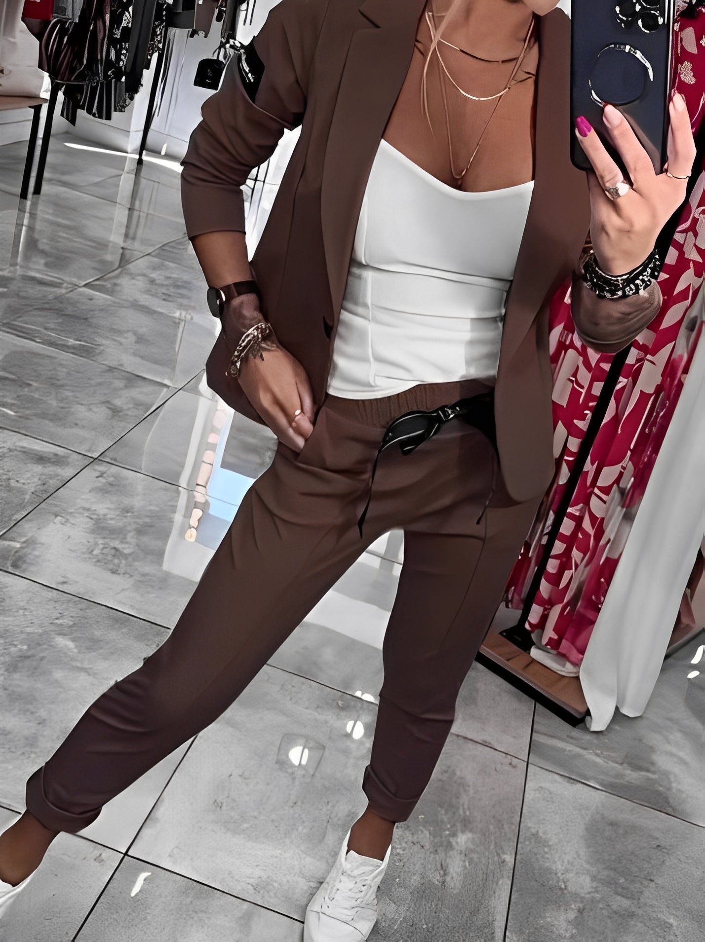 Kassandra - Stilvolles Freizeitanzug-Set für Damen