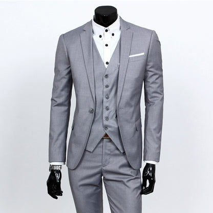 Reynard - Eleganter Business-Anzug im 3-teiligen Set für Herren
