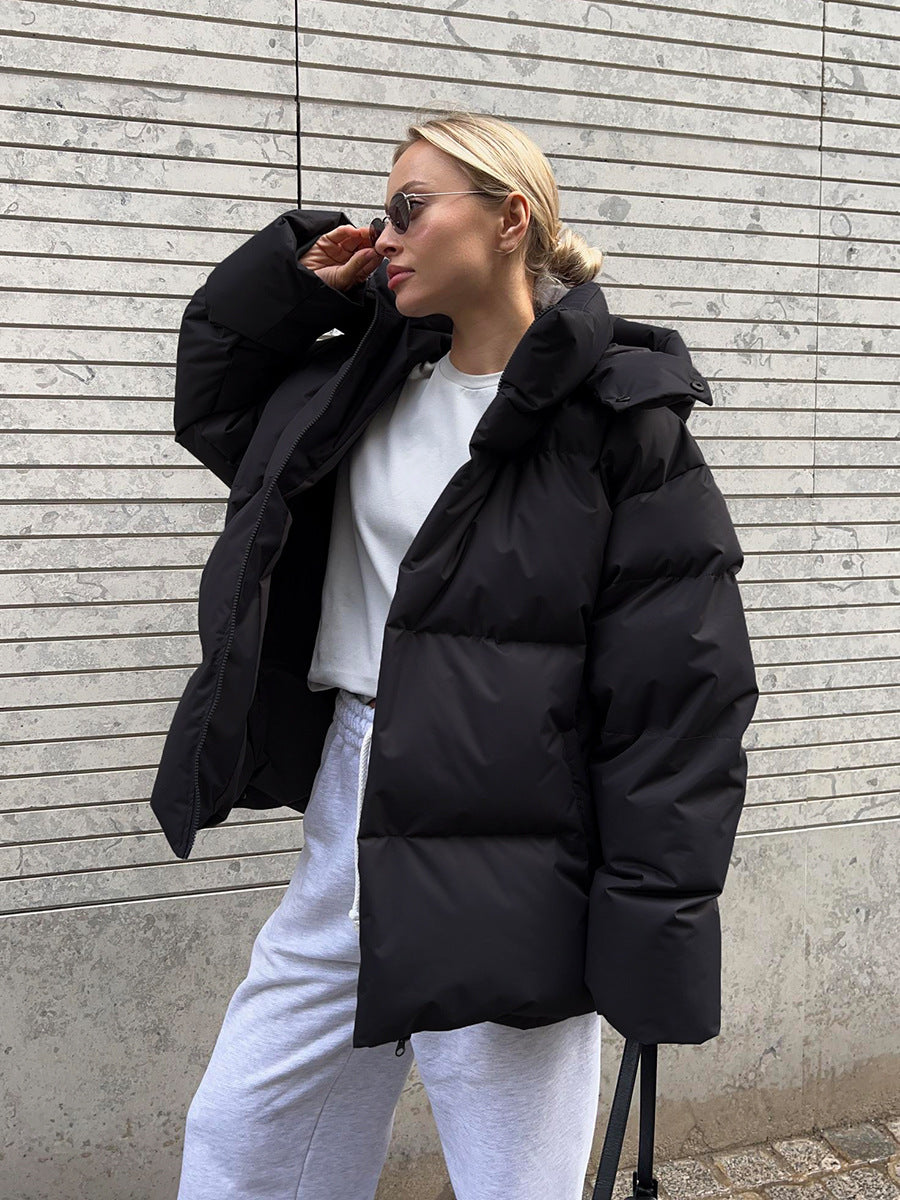 Noelene - Modische Jacke mit abnehmbarer Kapuze für Damen