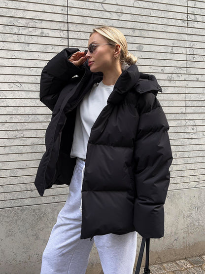 Noelene - Modische Jacke mit abnehmbarer Kapuze für Damen