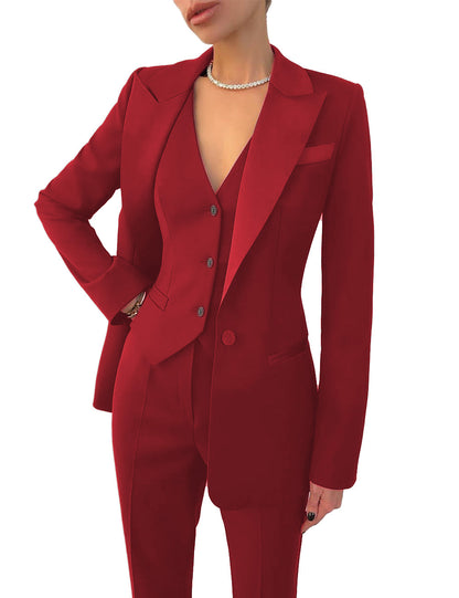 Keanna - Formelles dreiteiliges Business-Set für Damen