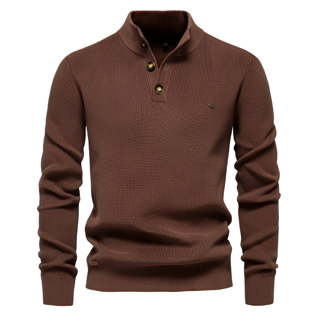 Royston - Lässiger Pullover mit Viertelreißverschluss für Herren