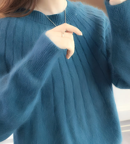 Josslyn - Eleganter, locker sitzender Kaschmirpullover für Damen