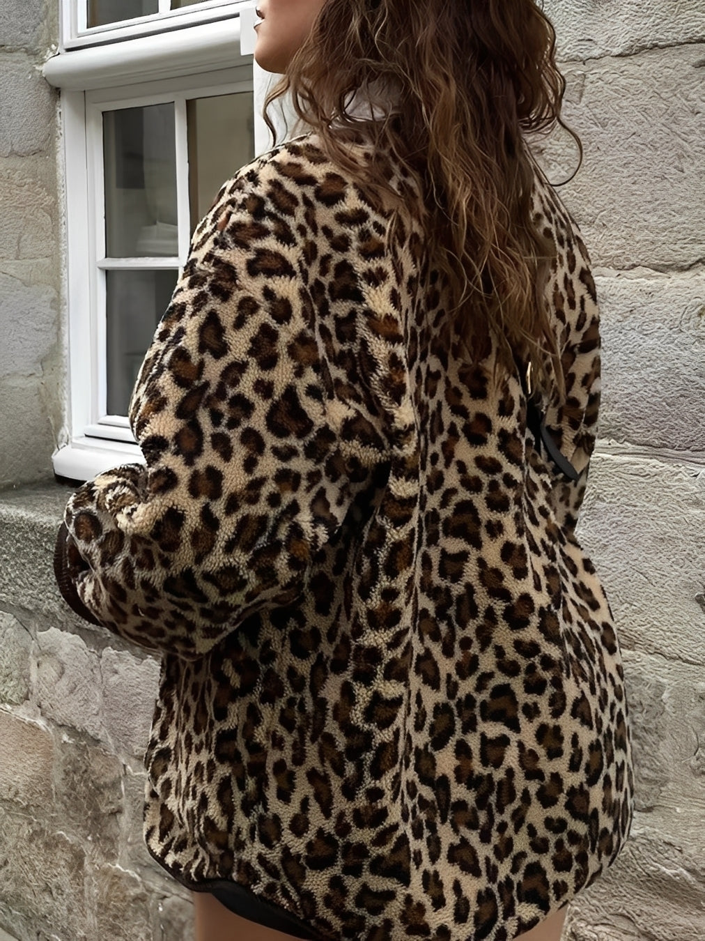 Emelia - Stilvolle, übergroße, warme Jacke für Damen