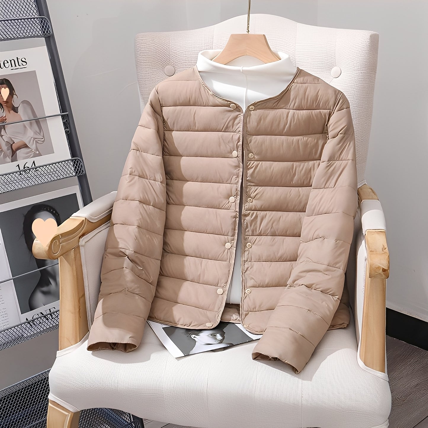 Ramona - Lässige, leichte Daunenjacke für Damen