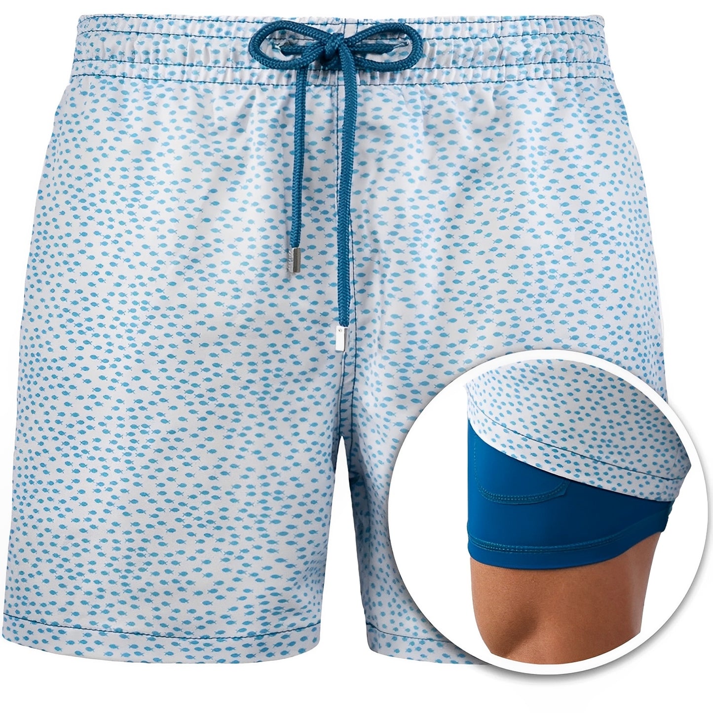 Edric - Stilvolle bedruckte Badeshorts für Herren