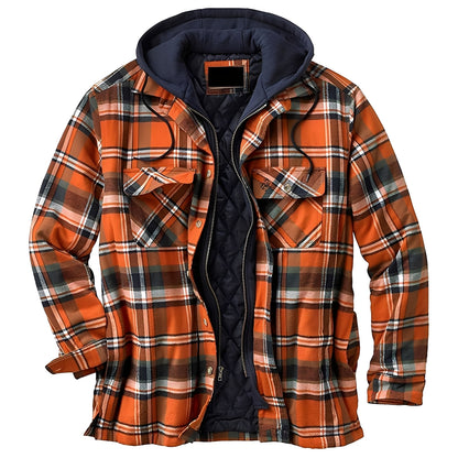 Denzil - Lässige Flanelljacke mit Karomuster für Herren