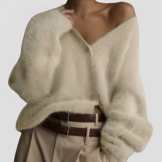 Lavena -  Weicher Oversize-Kaschmirpullover für Damen