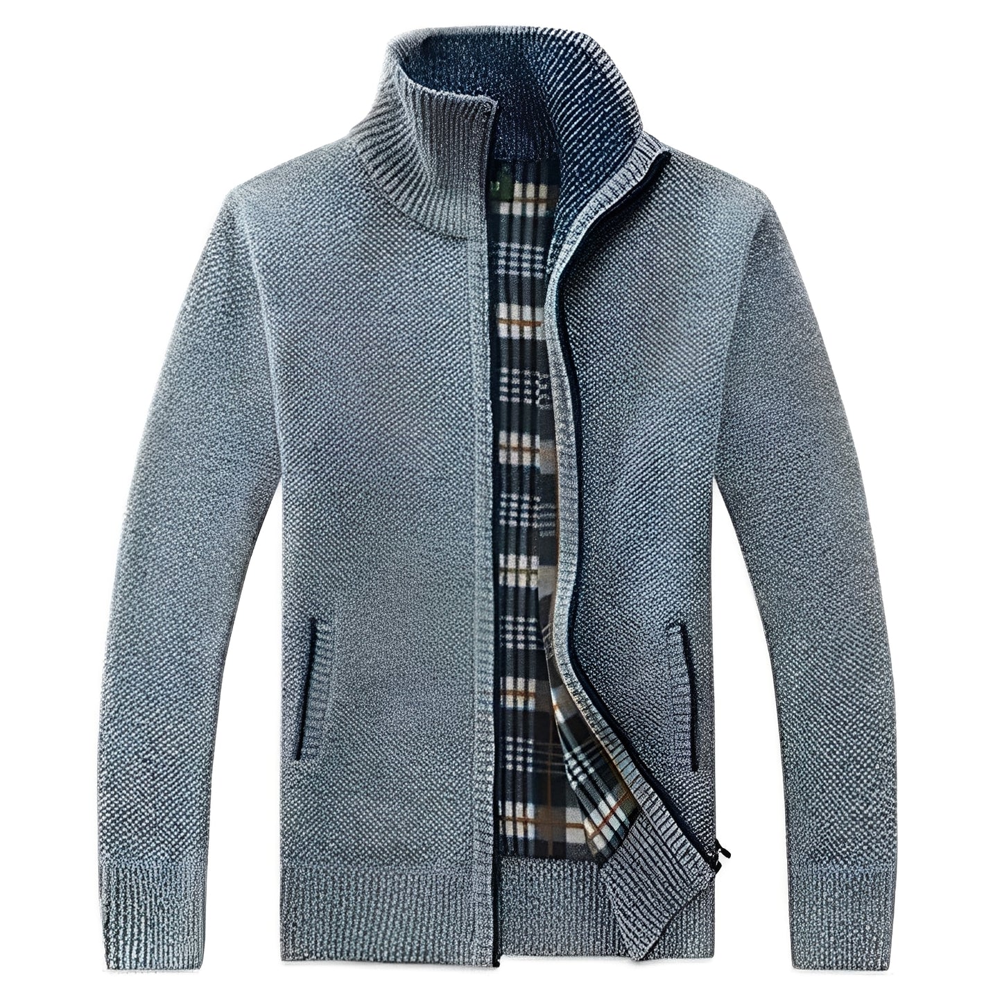 Malinda - Stilvoller Cardigan mit weichem Fleecefutter für Herren