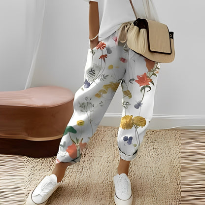 Jacinthe - Damenhose mit bequemem Kordelzug