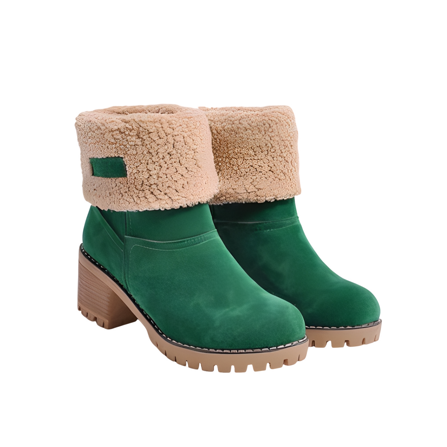 Joella - Warme Wildlederstiefel für Damen