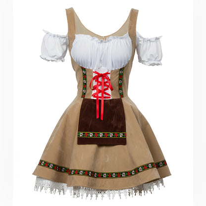 Adella - Stilvolles Oktoberfest-Dirndl-Minikleid für Damen