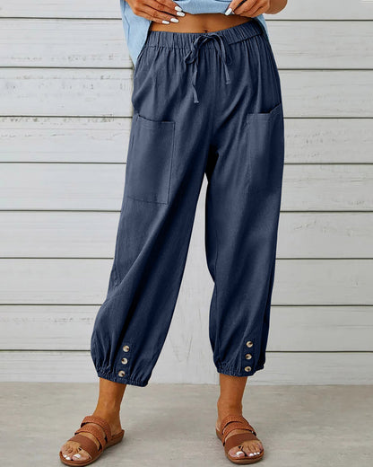 Camila- Modische Bequeme Hose mit Hoher Taille