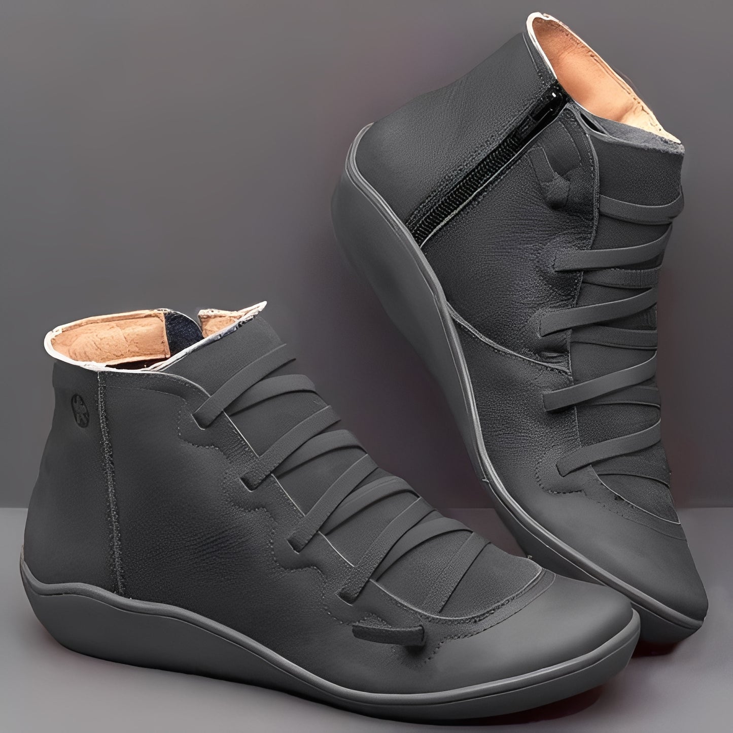 Emma - Bequeme Freizeitschuhe aus Leder für Damen