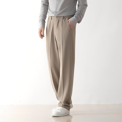 Dewey - Lässig geschnittene Drapierhose für Herren