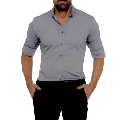 Andrew - Lässiges, formelles, knitterfreies Hemd für Herren