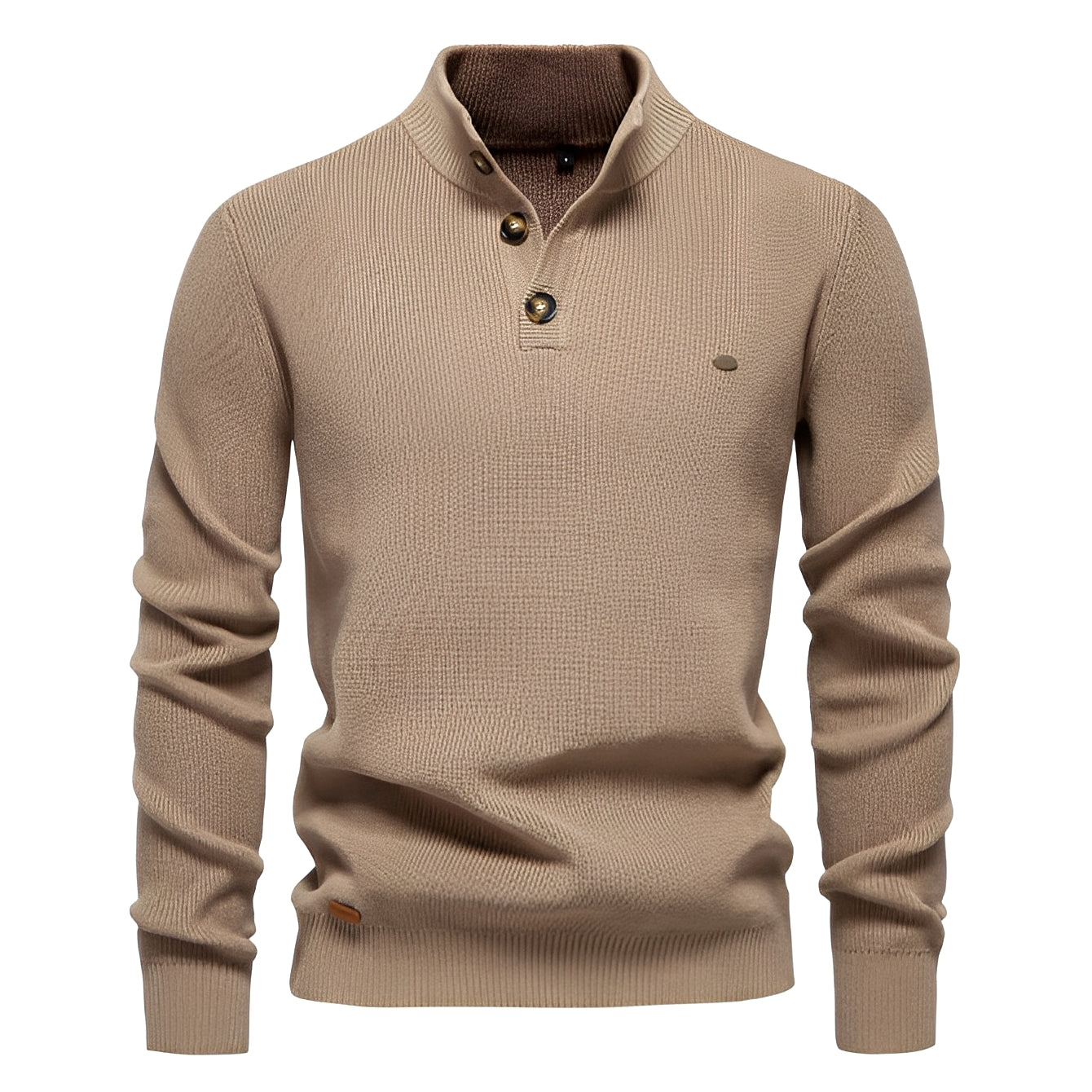 Royston - Lässiger Pullover mit Viertelreißverschluss für Herren