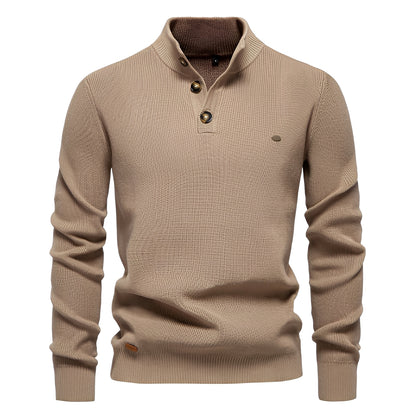 Royston - Lässiger Pullover mit Viertelreißverschluss für Herren