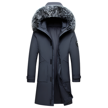 Crosby - Daunenjacke mit Fellkapuze für Herren