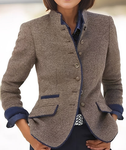 Kaelyn - Moderne Freizeitjacke mit Taschen für Damen