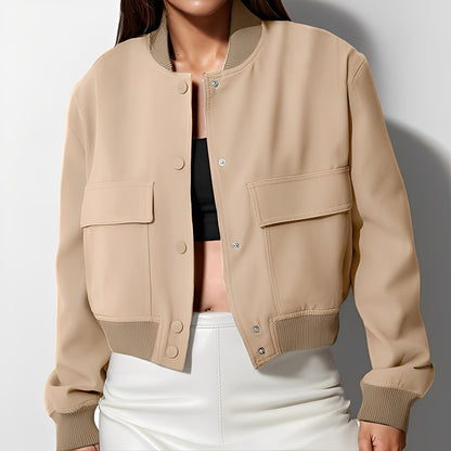 Marva - Lässige, lockere Jacke mit großen Taschen für Damen