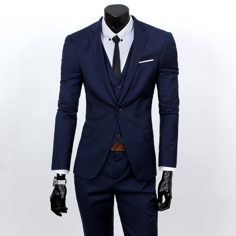 Reynard - Eleganter Business-Anzug im 3-teiligen Set für Herren