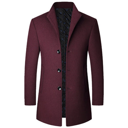 Colson - Eleganter langer Wollmantel für Herren