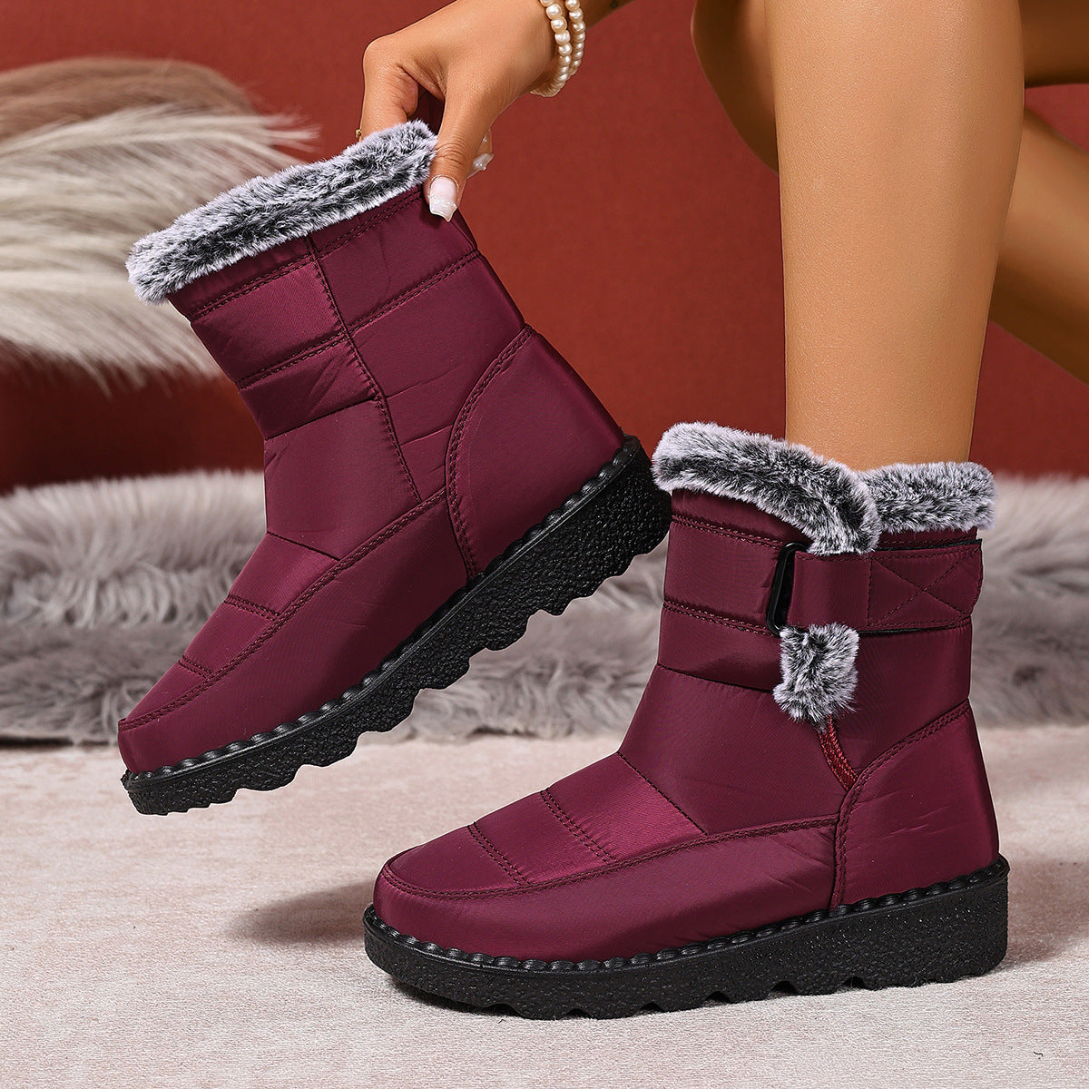 Denise - Lässige wasserdichte Schneestiefel für Damen