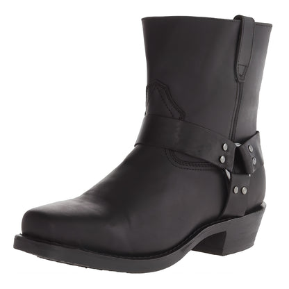 Elsdon - Klassische kurze Lederstiefel für Herren