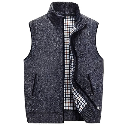 Shaw - Klassische Strickjacke mit Futter für Herren