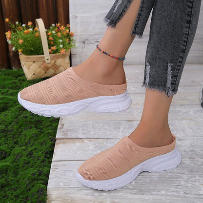Malani - Moderne Slip-On-Sneaker mit Keilabsatz für Damen