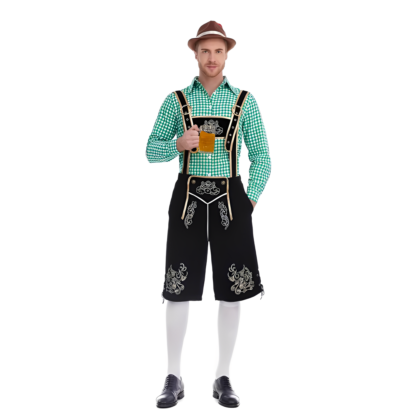 Fredric - Stilvolles festliches Oktoberfest-Overall-Set für Herren