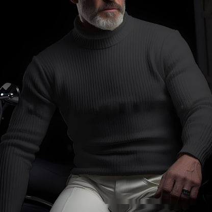 Jaron - Lässiger Rollkragenpullover für Herren