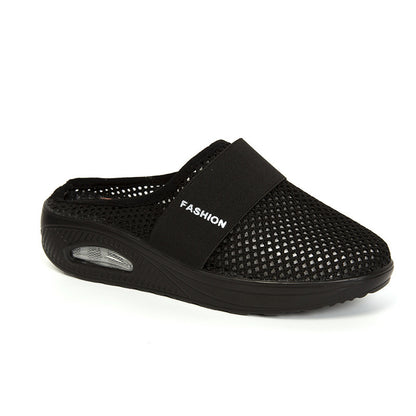 Wendi - Orthopädische Slip-On-Keilsandalen für Damen
