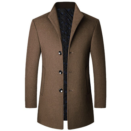 Colson - Eleganter langer Wollmantel für Herren