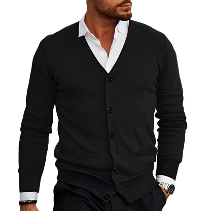 Terrell - Lässige Strickjacke mit Taschen für Herren