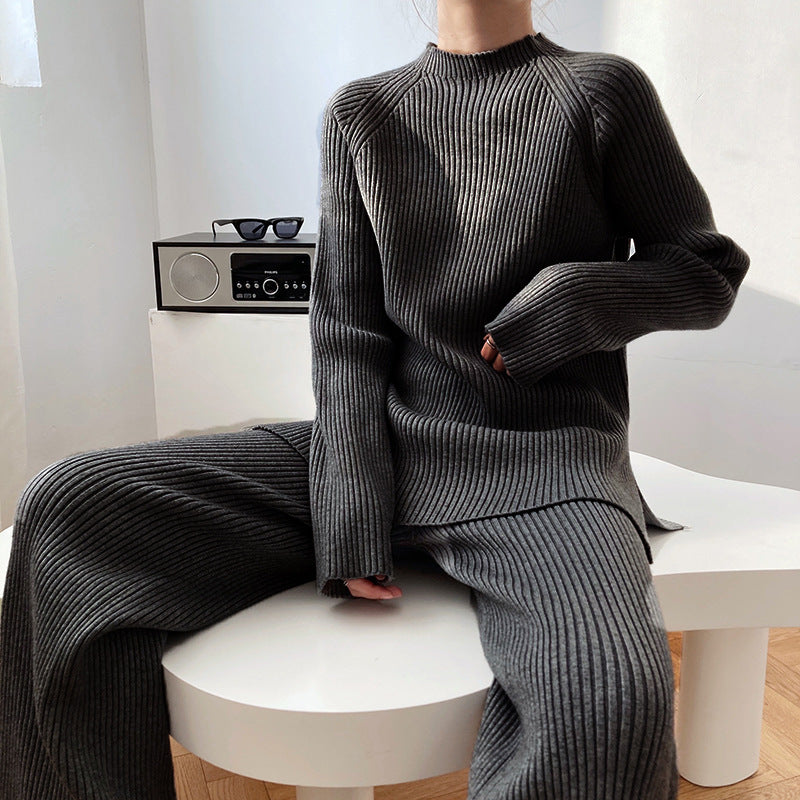 Winona - Lässiges, locker gestricktes Outfit-Set für Damen