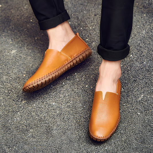Neville - Stilvolle Leder-Slipper für Herren