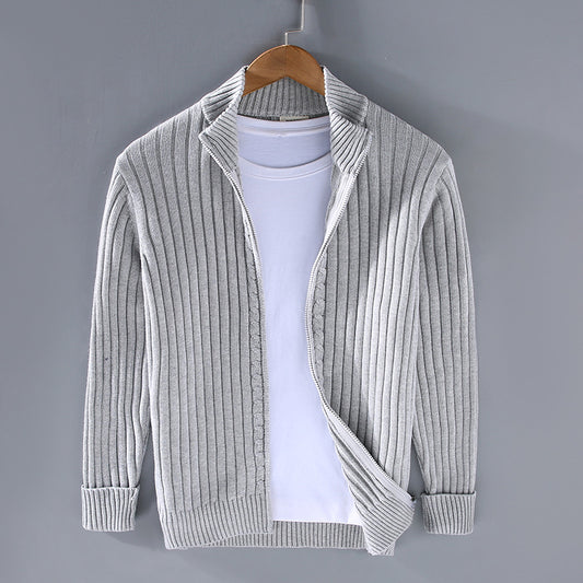 Raphael - Moderne Baumwollstrickjacke für Herren