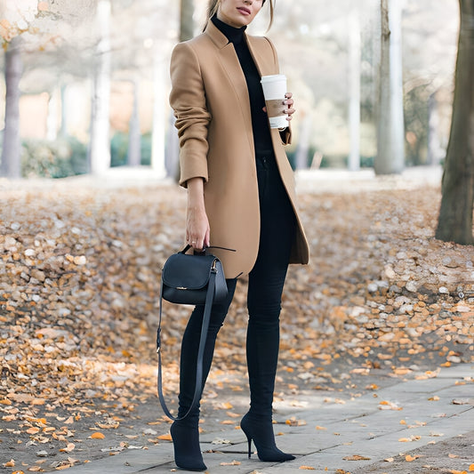 Jazmin - Lässiger, farbenfroher Wollblazer für Damen