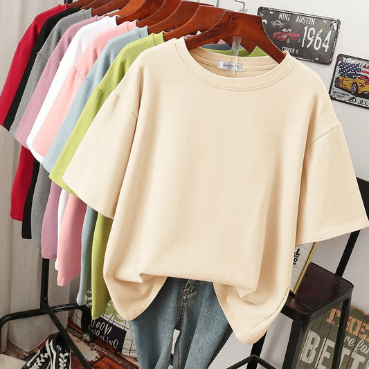 Arabella - Lässiges Oversize-T-Shirt aus Baumwolle für Damen