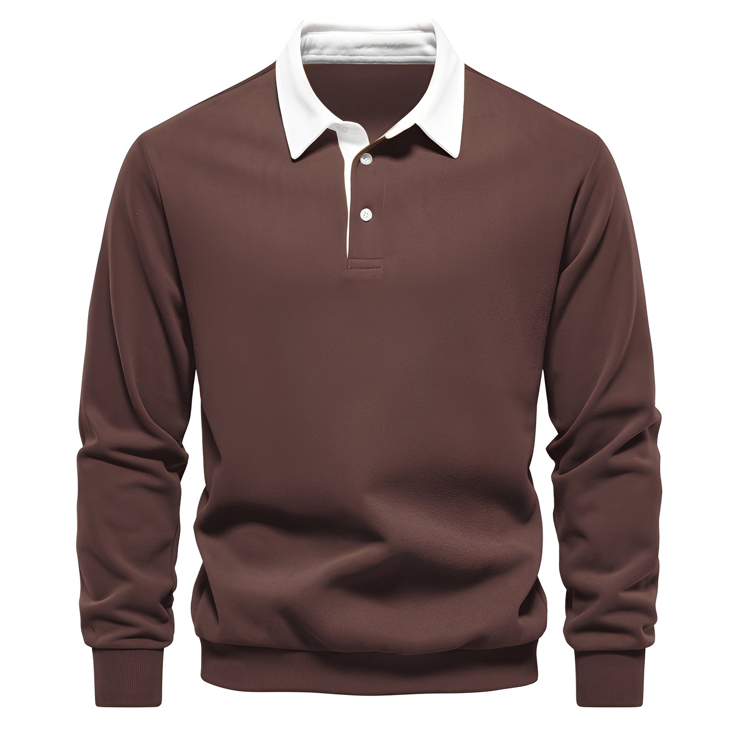 Shelton - Lässiges Langarm-Poloshirt für Herren
